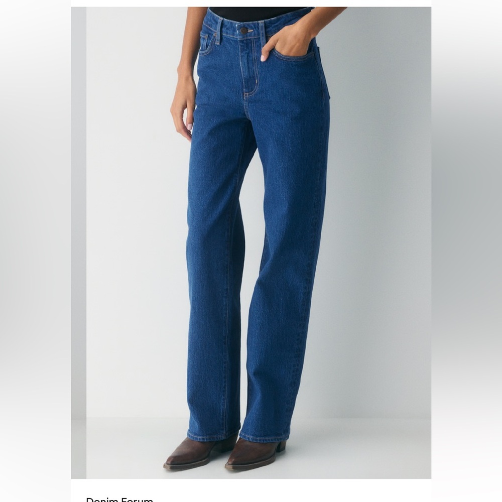 Denim Forum Remi Hi-Rise Wide Jean
